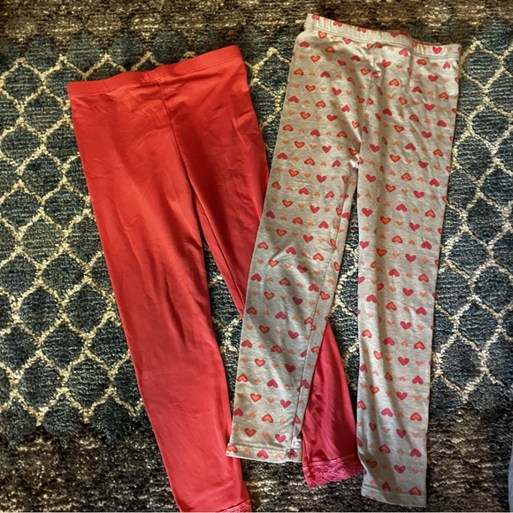 Girls bundle 2pr leggings EUC - Picture 2 of 10